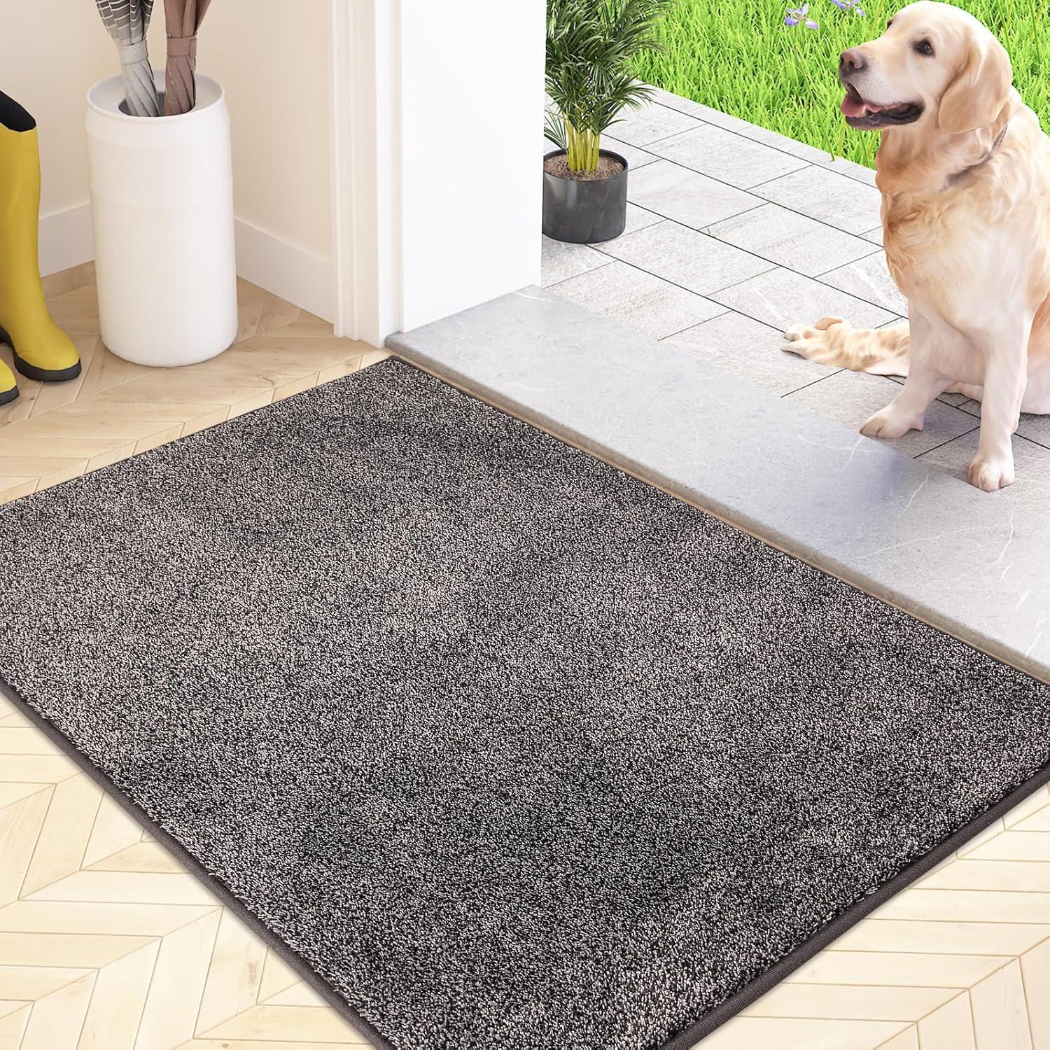 Schmutzfangmatte Innen rutschfest 60 x 90 cm Wasserabsorbierend