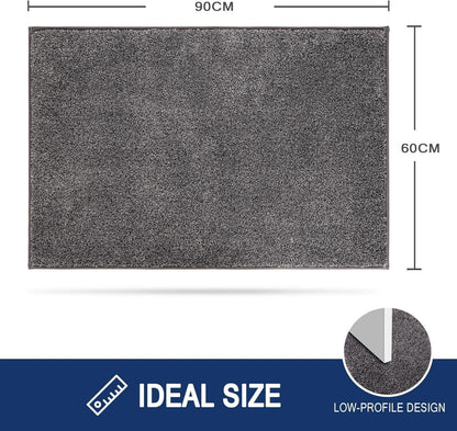 Schmutzfangmatte 60x90cm rutschfest waschbar saugstark