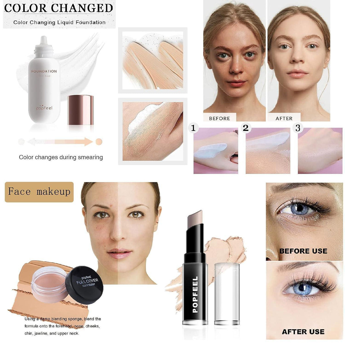 Joyeee Make-Up Set – Komplettes Schmink Geschenkset für Damen & Teenager