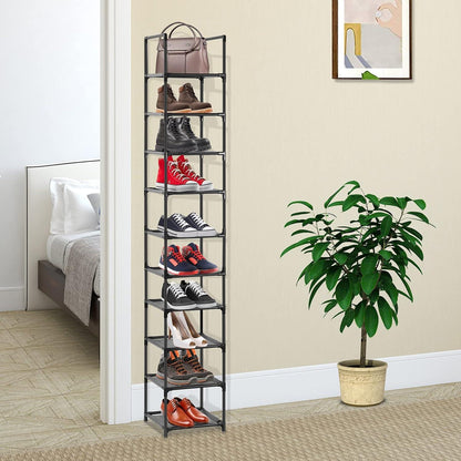 Wylnsie Vertikales Schuhregal für Eingangsbereich und Schlafzimmer