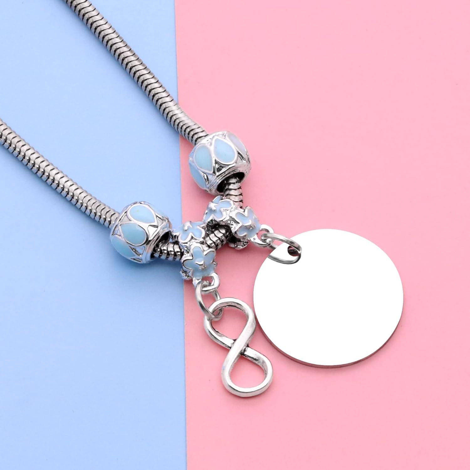 Inspirierendes Edelstahl Armband Geburtstagsgeschenk Freundin Schwester Kollegin