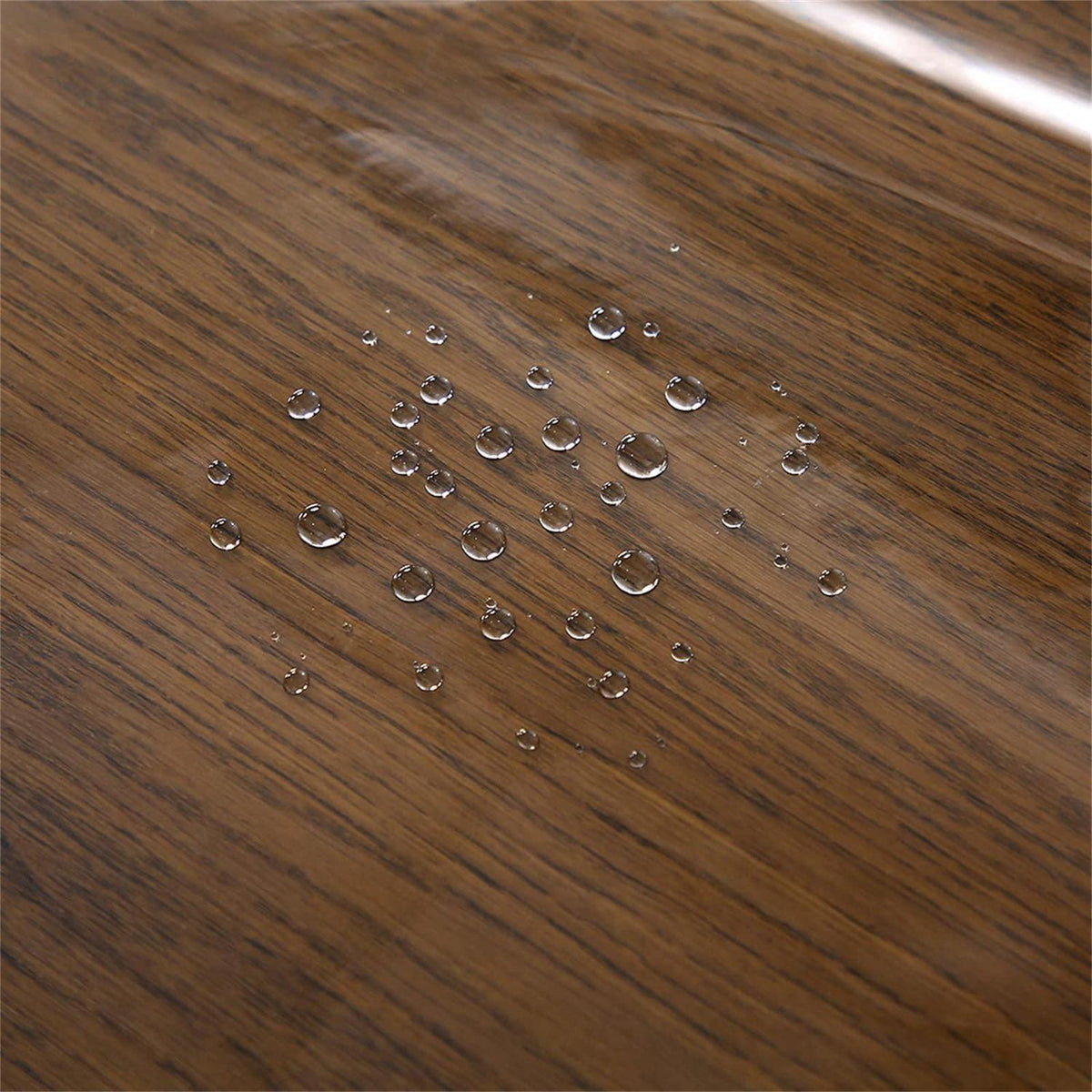 Wasserdichte Tischdecke Vinyl PVC Spitze Makramee Beige 150x250cm
