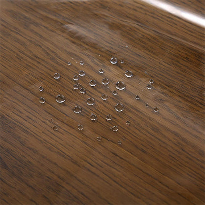 Wasserdichte Tischdecke Vinyl PVC Spitze Makramee - Beige 150x270cm