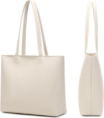 Damen Henkeltaschen PU Leder Tote Handtasche mit Reißverschluss und