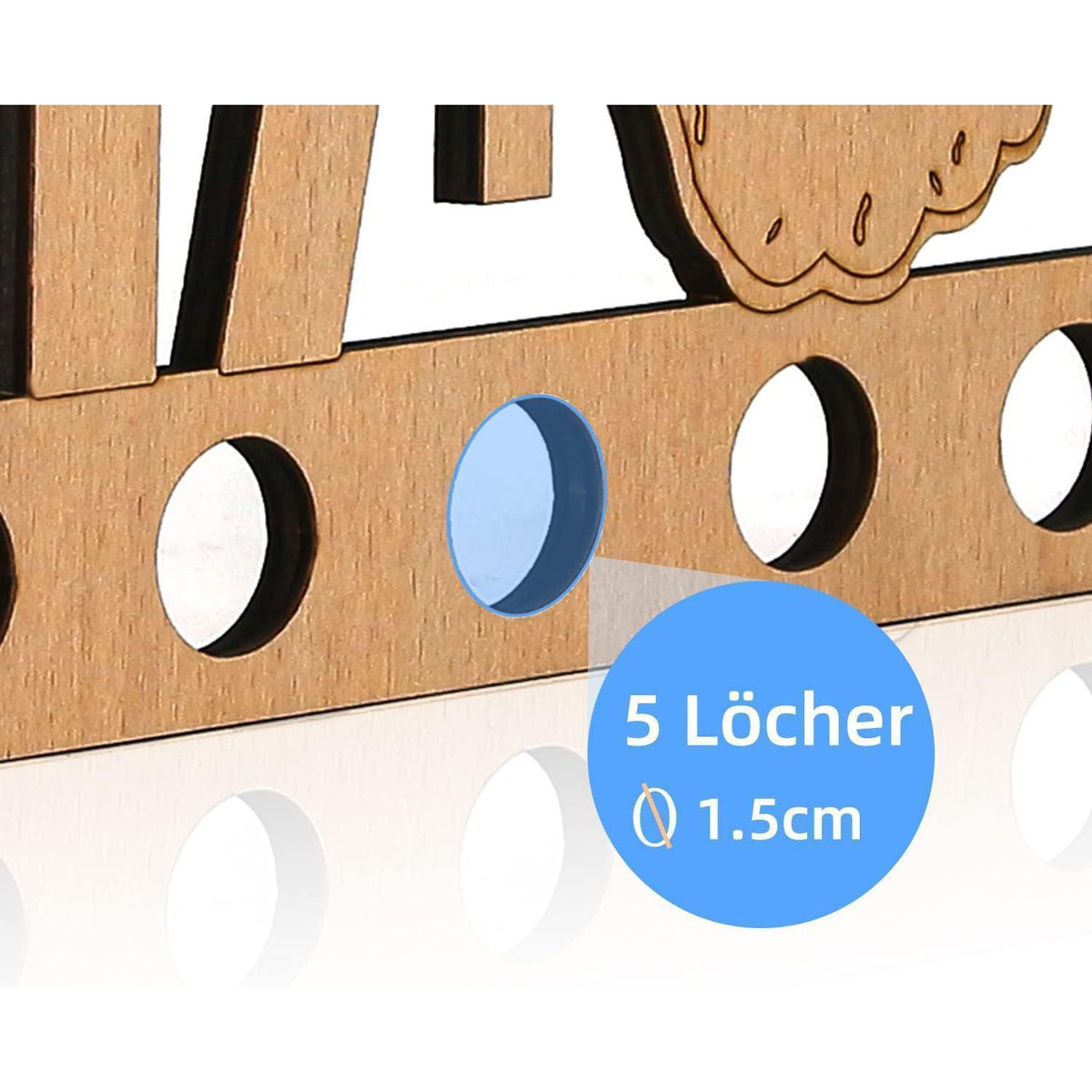 Geldgeschenk 60. Geburtstag Holz mit Gravur & Gästebuch Funktion