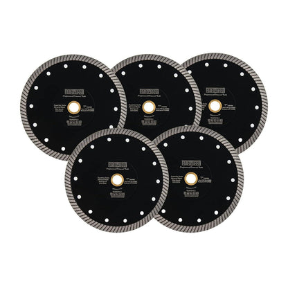 Diamant-Sägeblatt 180mm 5 Stück Superdünn für Fliesen & Stein