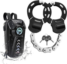 E-Scooter Schloss mit wasserdichter Tasche und Handschellenschloss