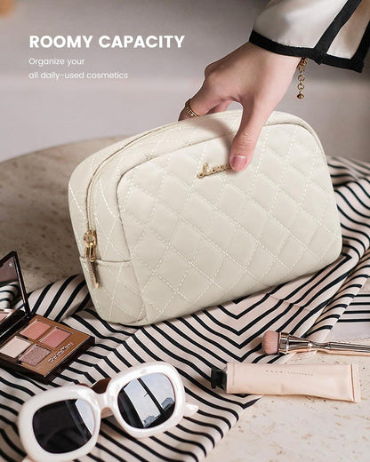 LOVEVOOK Reisetasche Damen mit Schuhfach & Nassfach, Handgepäck Tasche Beige