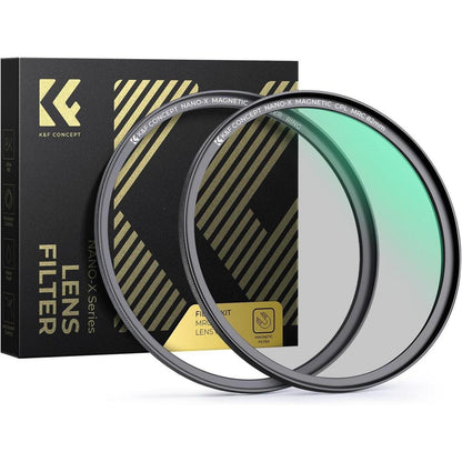 Magnetischer CPL Filter 62mm – Polarisationsfilter für Brillante Aufnahmen