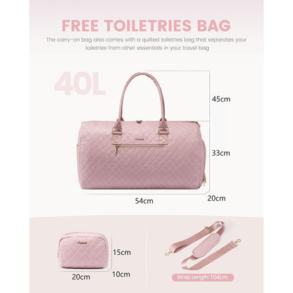 Sporttasche Damen Reisetasche Weekender wasserdicht für