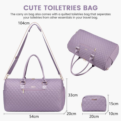 Sporttasche Damen LOVEVOOK, Reisetasche Weekender