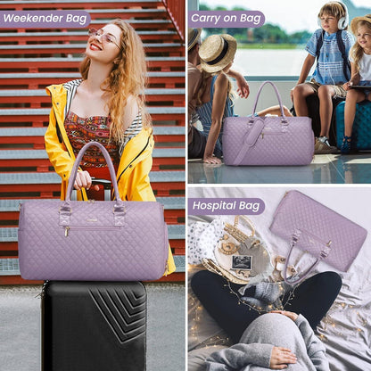 Sporttasche Damen LOVEVOOK, Reisetasche Weekender