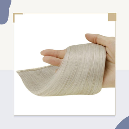 Blond Echthaar Pferdeschwanz Extension #60 – 45cm, 80g