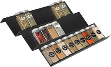 Gewürzregal Schublade ausziehbar Küchenregal 3 Ebenen Organizer