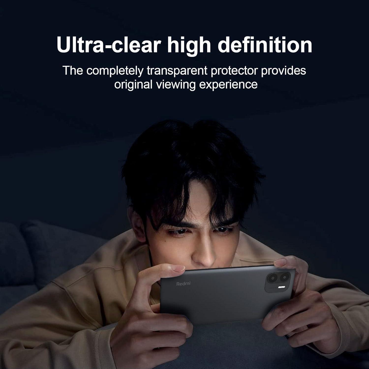 Panzer Schutz Glas Xiaomi Redmi A1 A2 3 Stück 9H Härte Ultra-klar
