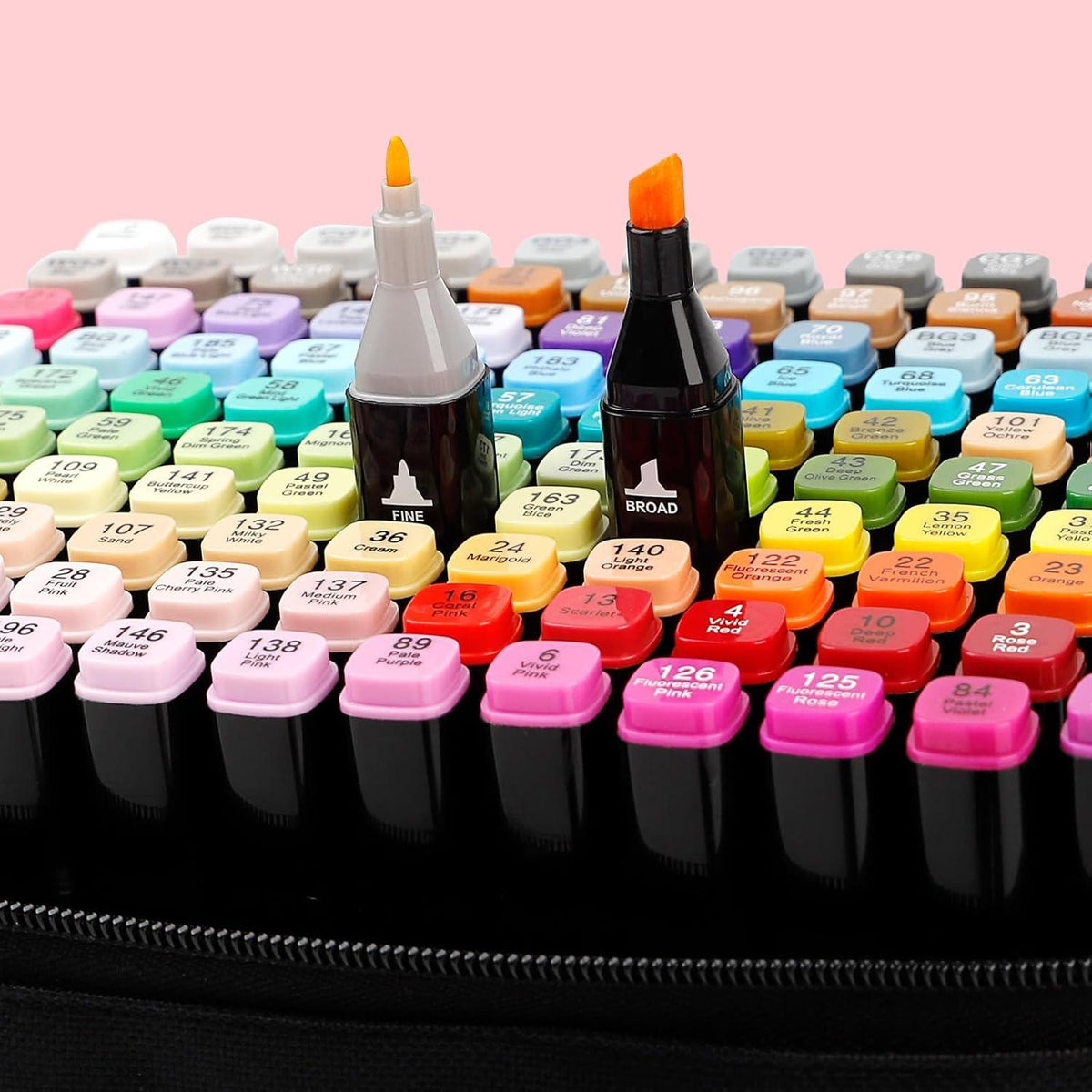 Alkohol Filzstifte Set 120 Marker Twin Manga Design Malerei