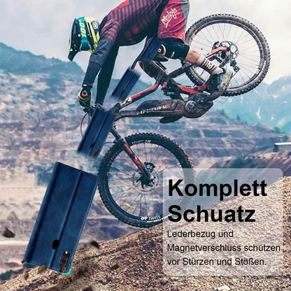 Samsung Galaxy A20e Hülle Leder Wallet Schutzhülle blau