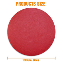 Schleifscheiben 180mm Klett 60 Stk. Körnung 40-320 für Trockenbauschleifer