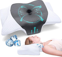 Ergonomisches Memory-Schaum Nackenkissen für Schlafkomfort