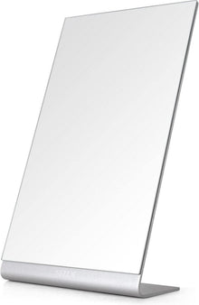 Professioneller Kosmetikspiegel Aluminium 30cm Tischspiegel Silber