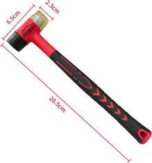 Mini Gummihammer Doppelkopf Schonhammer für Leder Holz
