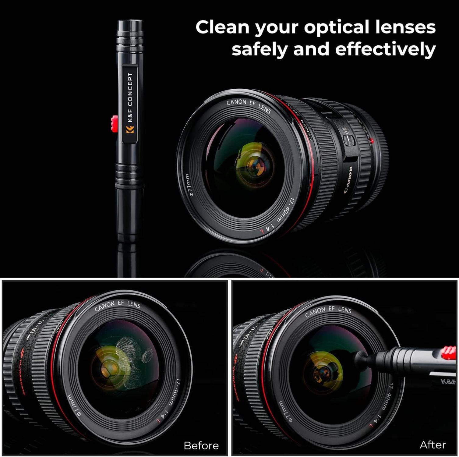 Objektiv Reinigungsstift Weiche Reinigungspinsel für Kamera DSLR