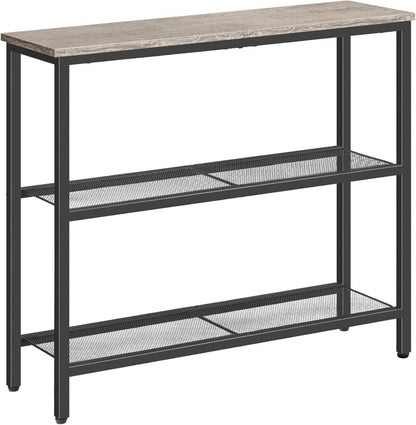 Schmaler Konsolentisch Metallgestell Industrie-Design Eingang Flur