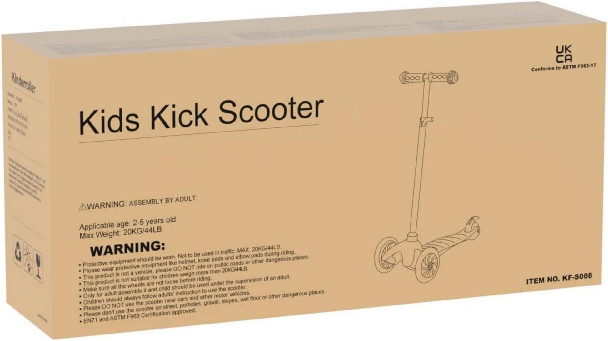 XJD Kinderroller Kinderscooter 3 LED Rädern Richtungssperre höhenverstellbar A-Grün