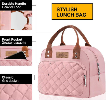 Isolierte Lunchtasche Kühltasche Lunchbox für Arbeit Erwachsene