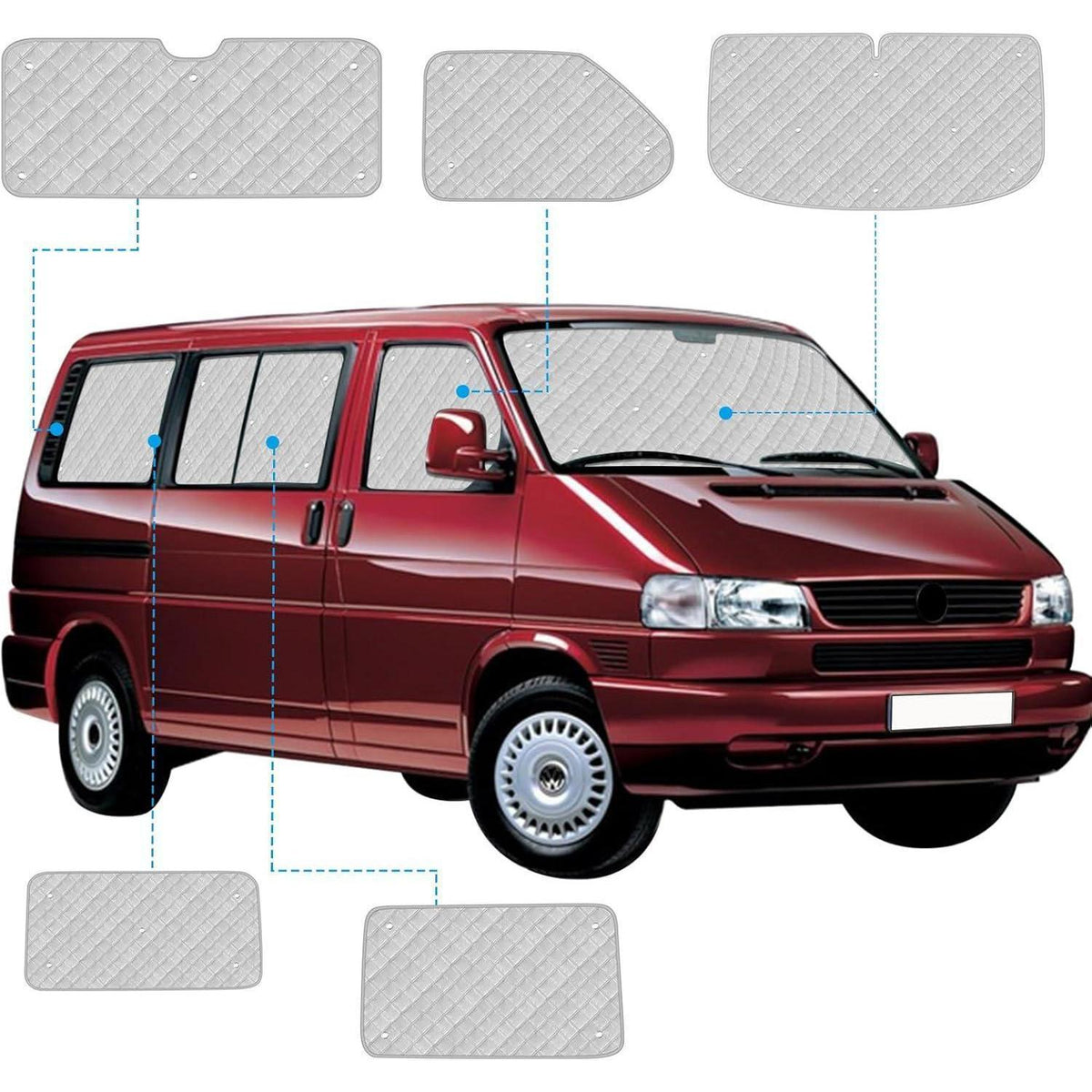 VW T4 Thermomatte Innen – Sonnenschutz & Privatsphäre