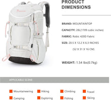 Wanderrucksack Damen 28L Trekkingrucksack Outdoor Rucksack