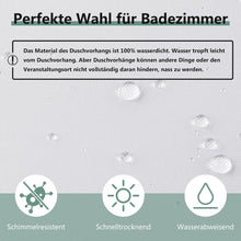 Duschvorhang 120x200 cm Anti-schimmel PVC Waschbar