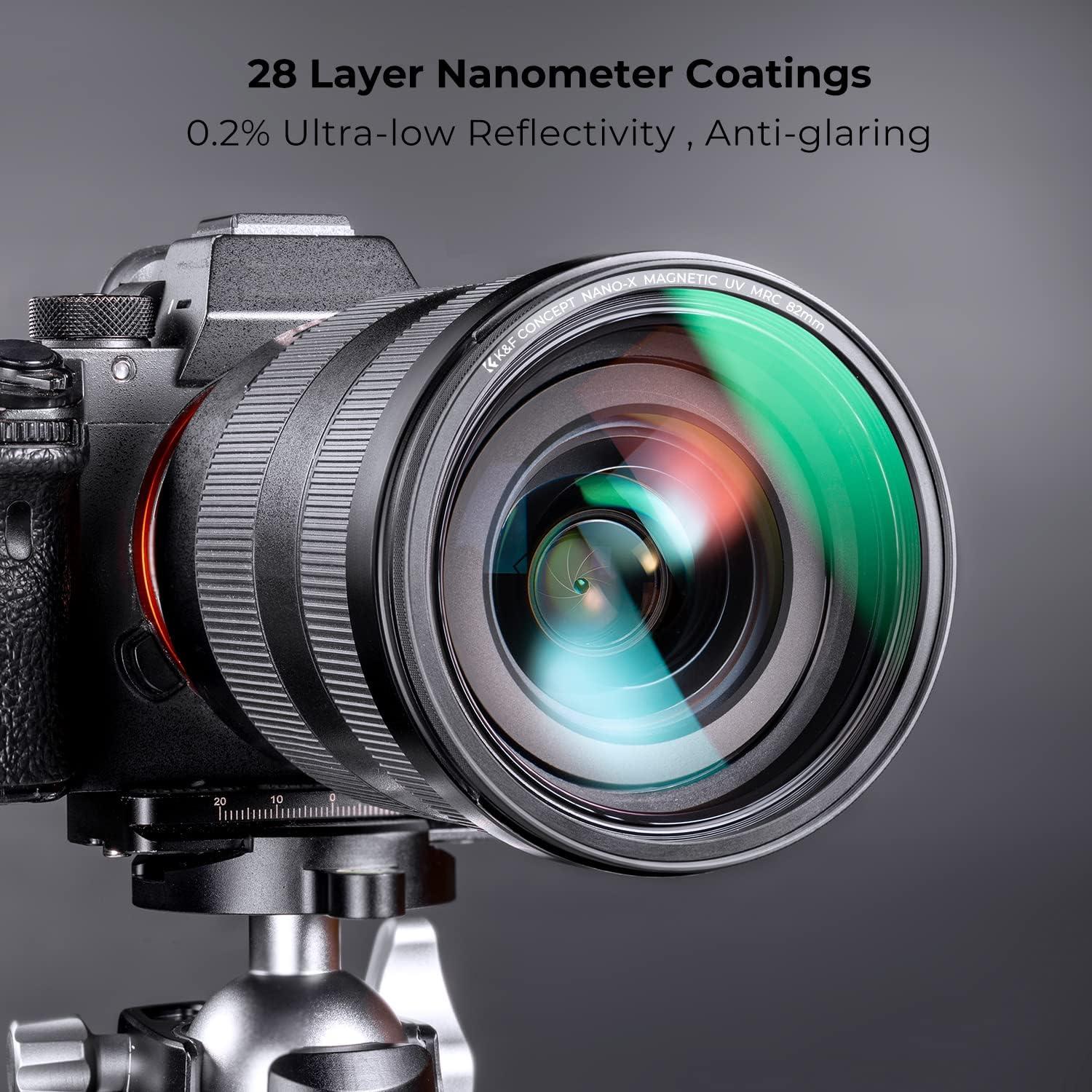 49MM Magnetischer MCUV Filter B270 Glas 28-Schichten UV-Filter Kit