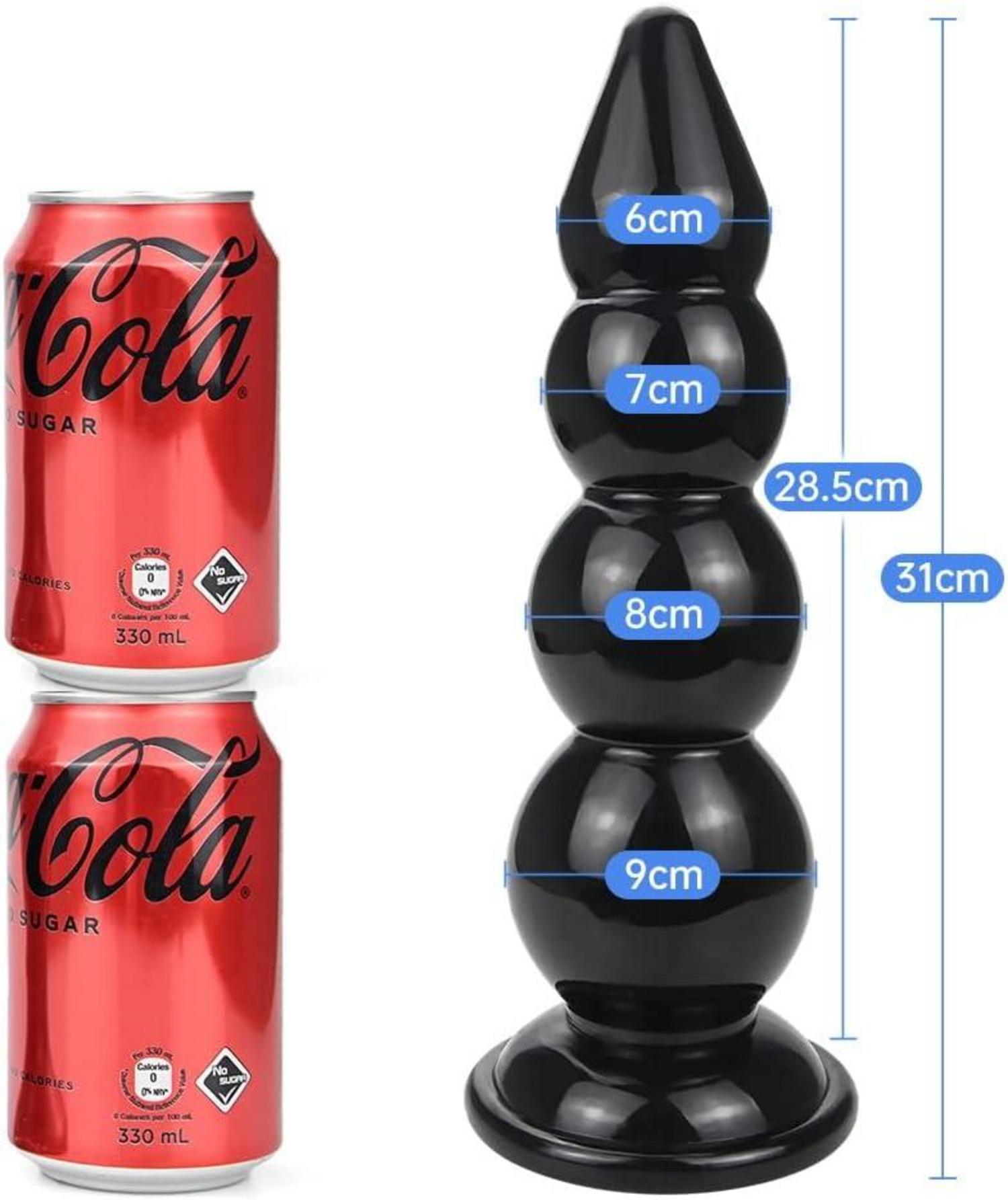 Riesen Buttplug Analkugeln Saugnapf Analkette Dilatator