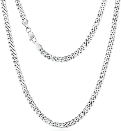 Edelstahl Panzerkette mit Diamantschliff 14K Gold