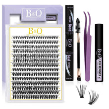 Wimpern-Set 280pcs Cluster Wispy 30D+40D für Volumen-Look