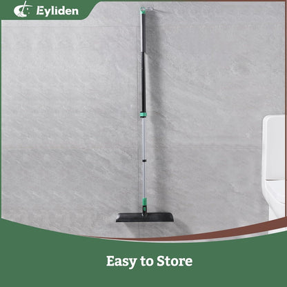 Eyliden Bodenschrubber mit Stiel, 2-in-1 Bodenbürste 140 cm Teleskopgriff