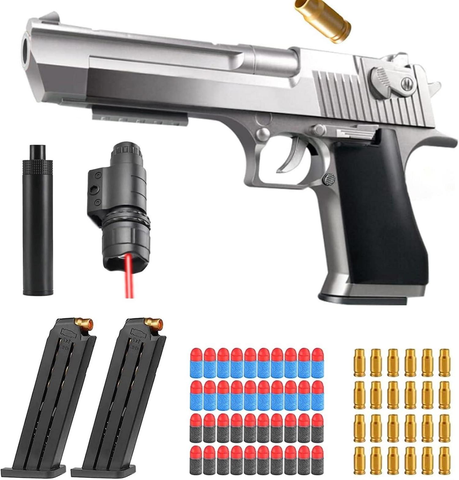 Spielzeug Pistole Schaumstoff Blaster Soft bullets Darts 84-teilig