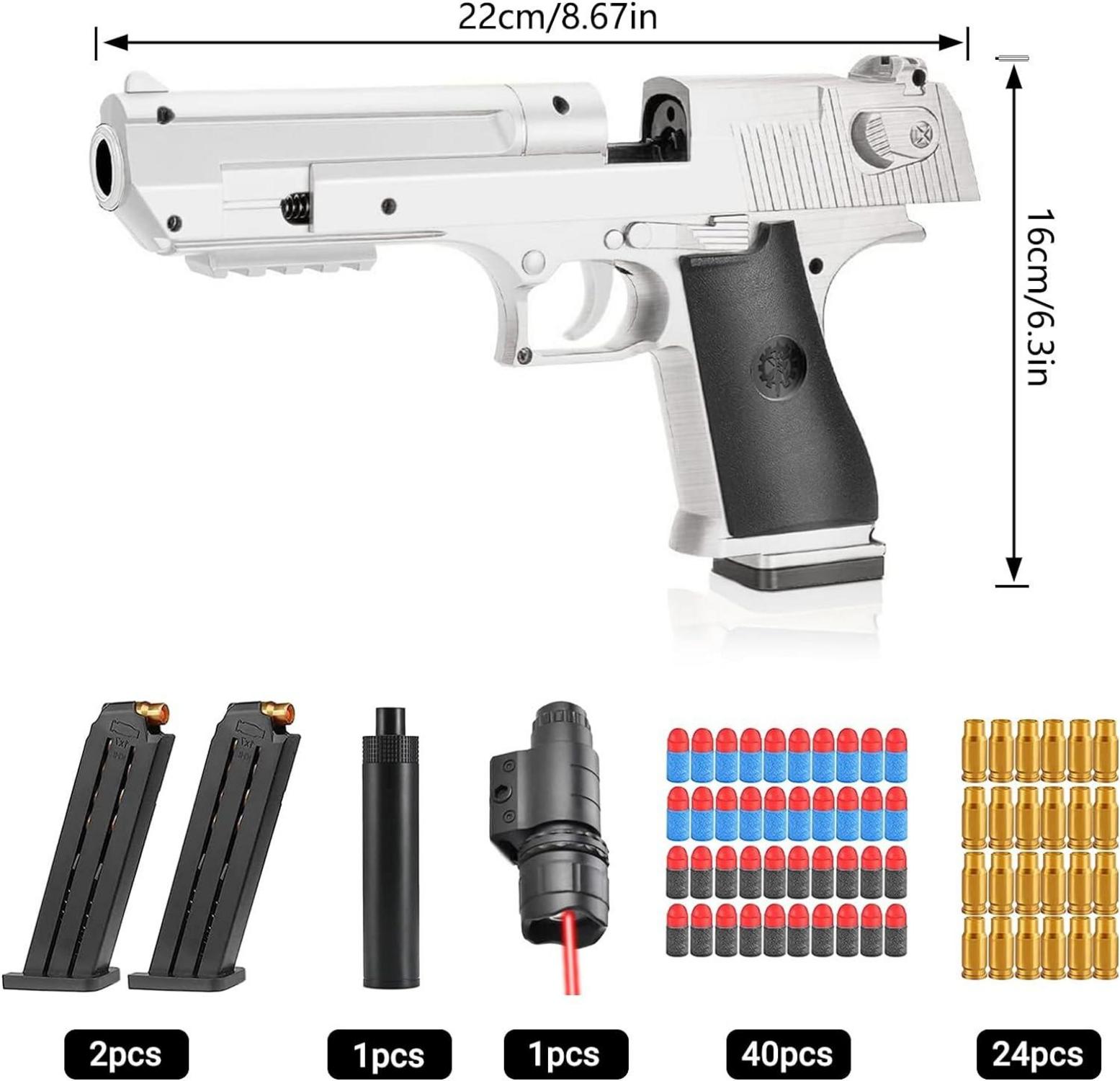 Spielzeug Pistole Schaumstoff-Blaster 104-teiliges Set