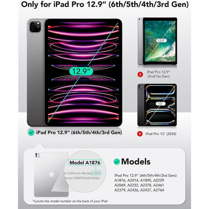 ESR Paper-Feel Magnet Schutzfolie iPad Pro 12.9