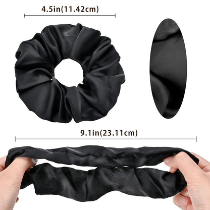 Schwarze Lolalet Haargummis für Damen (6