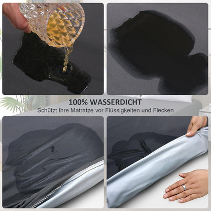 Wasserdichter Matratzenschoner Spannbettlaken 160x200cm Atmungsaktiv