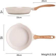 Bratpfanne Induktion 28 cm Antihaftbeschichtung Granitpfanne