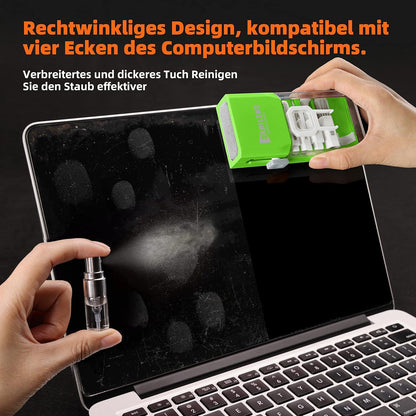 Tastatur Reinigungsset - All-in-1 Screen Cleaner Kit - Keyboard Cleaner - Laptop Cleaner - Tablet, PC-Monitor, Kamera - Hellgrün