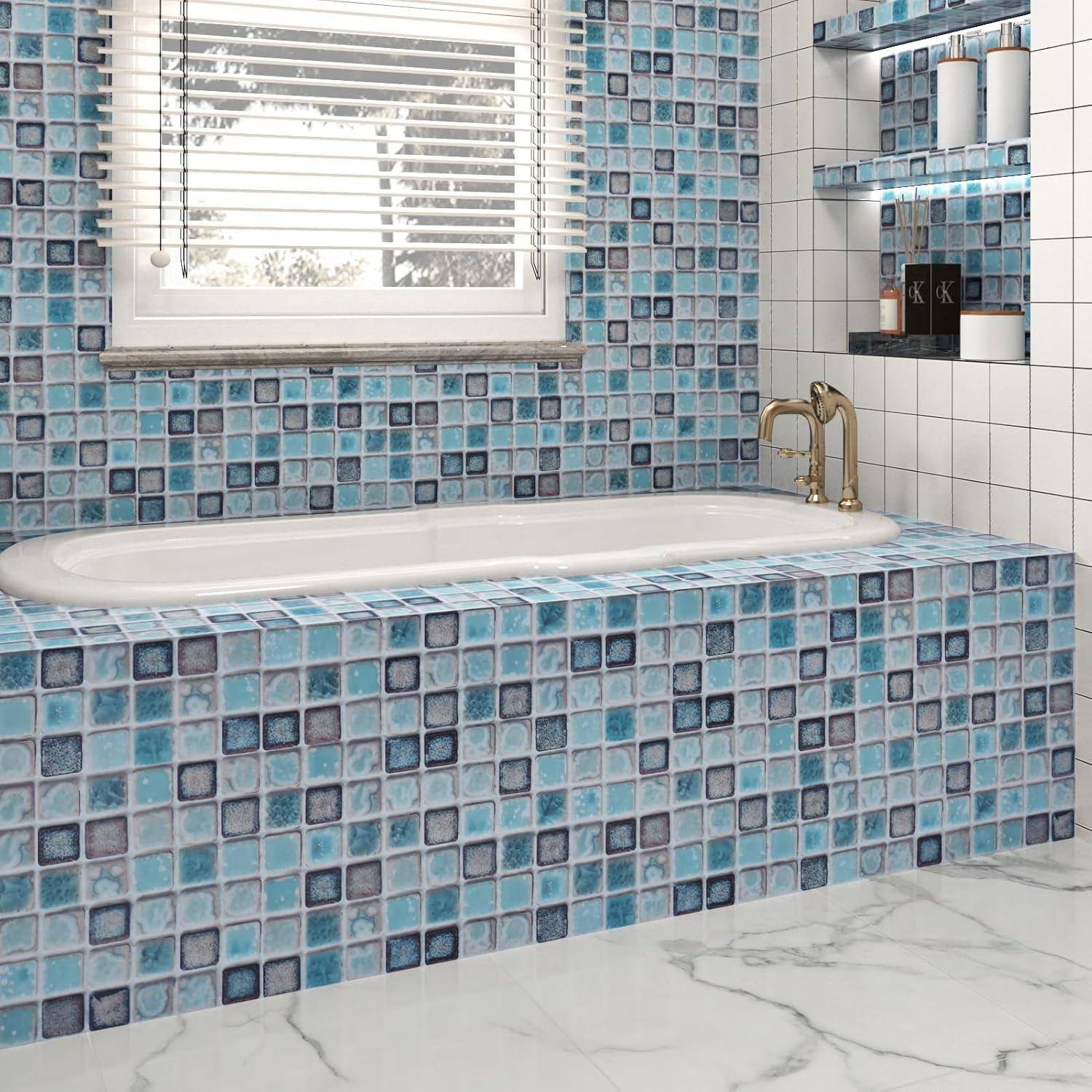 Selbstklebende Blaue Möbelfolie 40cm x 300cm Wasserfest