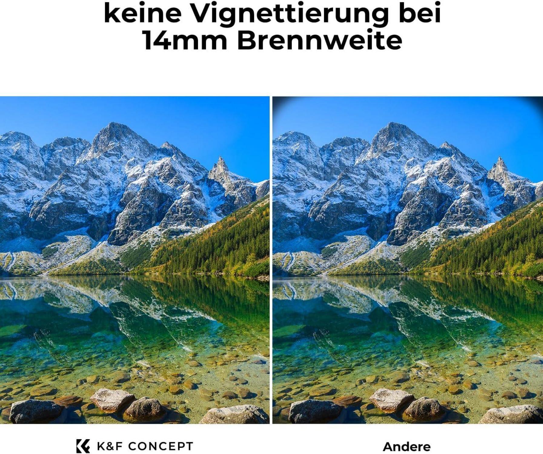 82mm Slim Zirkularer Polfilter CPL Filter Optisches Glas für Kamera
