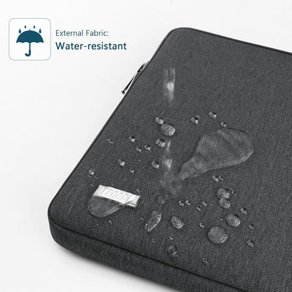 Laptoptasche 15,6 Zoll wasserdichte Notebookhülle Space Grau