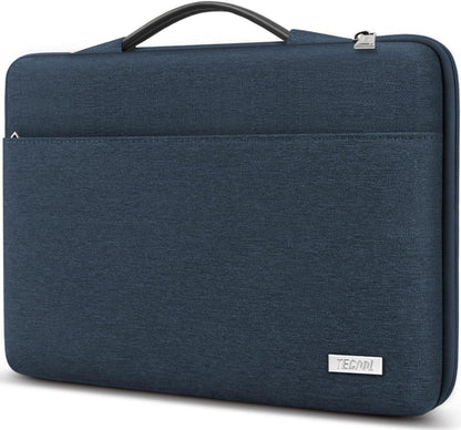 TECOOL 14 Zoll Laptop Hülle Laptoptasche Schutzhülle Denim Blau