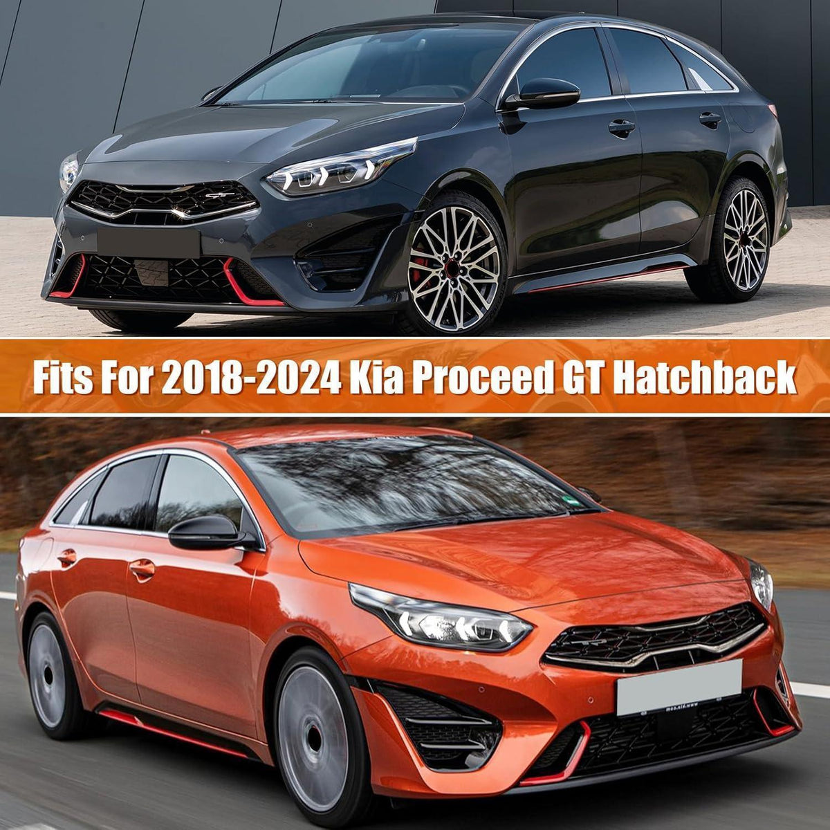 Autoabdeckung Wasserdicht für Kia Proceed GT 2018-2024
