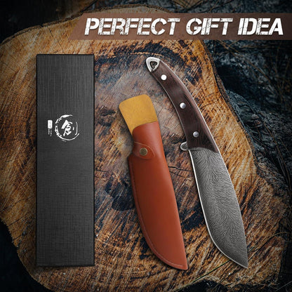 Dragon Creek Bushcraft Messer - Feststehende Klinge, Outdoor